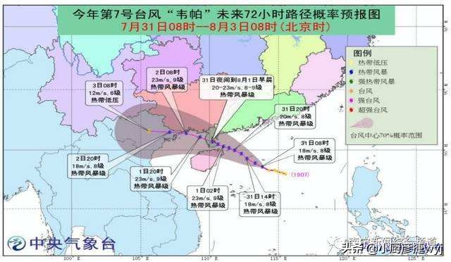 台风韦帕已生成，台风韦帕已生成什么气体