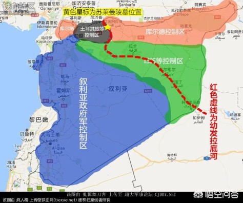 永久占叙利亚新区域，叙利亚最新控制区域