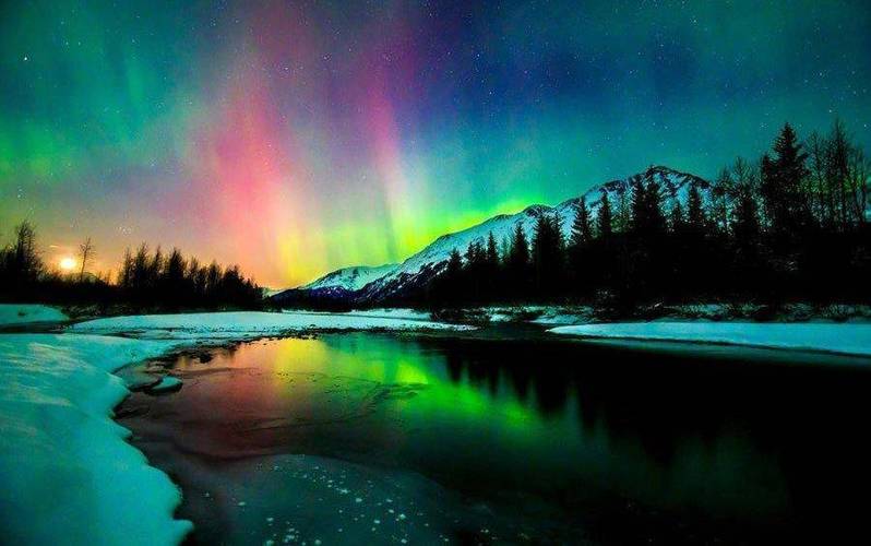 北京北部出现极光，北京北部出现极光的地方