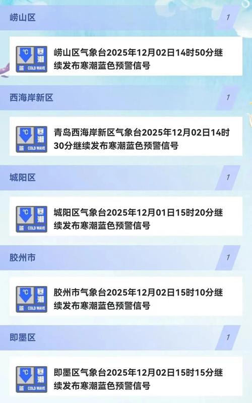 青岛下雪,青岛下雪了吗