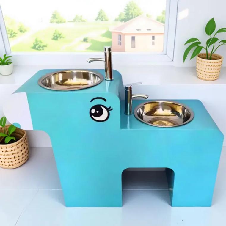 在儿童洗手盆洗脚，在儿童洗手盆洗脚好吗